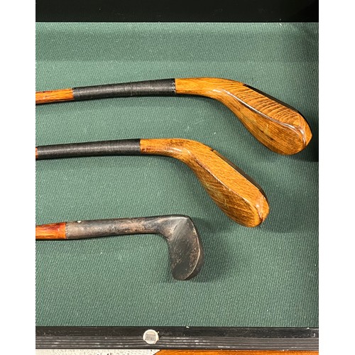 385 - THREE GOLF CLUBS FROM THE ROYAL St ANDREWS COLLECTION TO INCLUDE QUEEN MARY OF SCOTS ST ANDREWS 1563... 