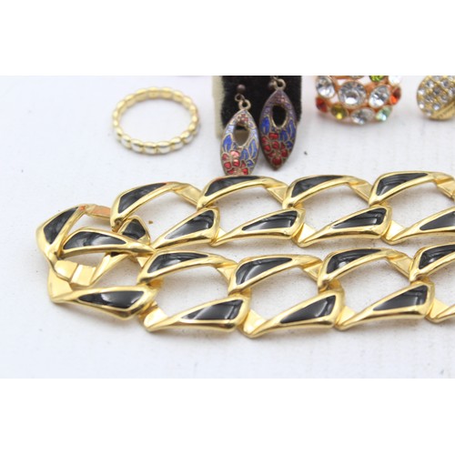 408 - 10 X Assorted Branded Jewellery Pieces Including Swarovski (186g)