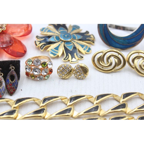 408 - 10 X Assorted Branded Jewellery Pieces Including Swarovski (186g)