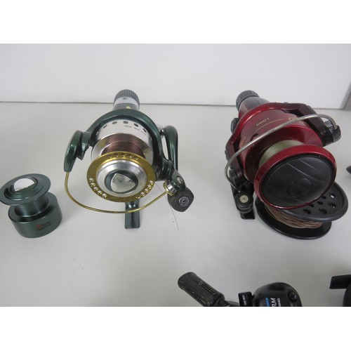 288 - 6 x FISHING REELS AND SPOOLS