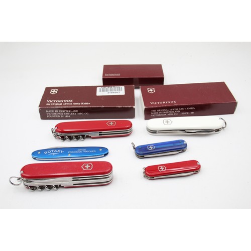 616 - 6 x Swiss Army Pocket KNIVES