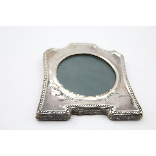 615 - 4 x Antique Hallmarked .925 STERLING SILVER Photo Frames (284g)