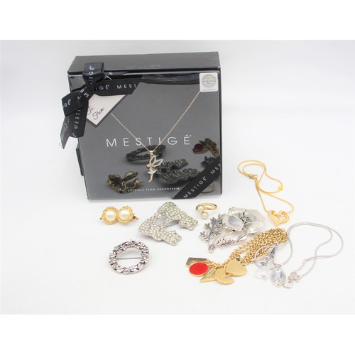 610 - 10 X Assorted Branded Jewellery Pieces Including Swarovski And Trifari (248g)