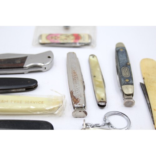 617 - 20 x Vintage Assorted Small Pocket KNIVES Inc Smokers Knives, Pen Knives Etc