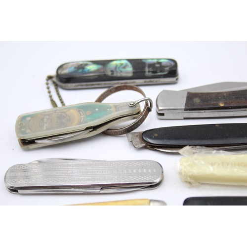 617 - 20 x Vintage Assorted Small Pocket KNIVES Inc Smokers Knives, Pen Knives Etc