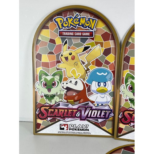 296 - POKEMON SCARLET AND VIOLET PROMOTIONAL ADVERTISING