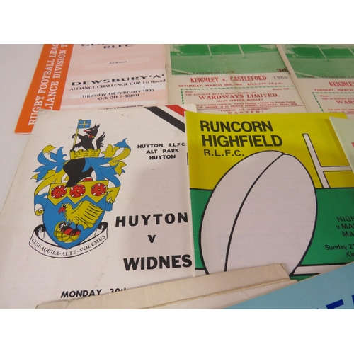 22 - 50 x MOSTLY 1960'S RUGBY PROGRAMMES
