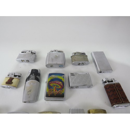 33 - 23 x ASSORTED VINTAGE AND NOVELTY LIGHTERS