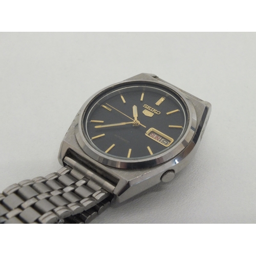 27 - SEIKO AUTOMATIC WATCH IN WORKING ORDER