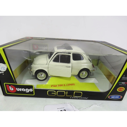 123 - BURAGO GOLD COLLECTION FIAT 500l (1968)