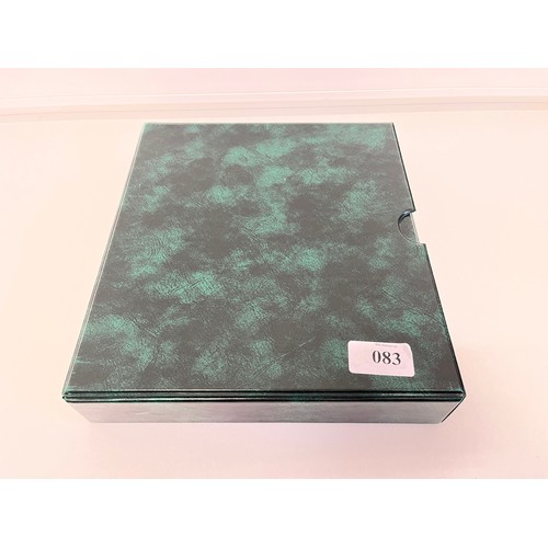 83 - 100 x COLLECTABLE FIFTY PENCE COINS IN GREEN LEATHERETTE COIN ALBUM INCLUDES BEATRIX POTTER, PADDING... 