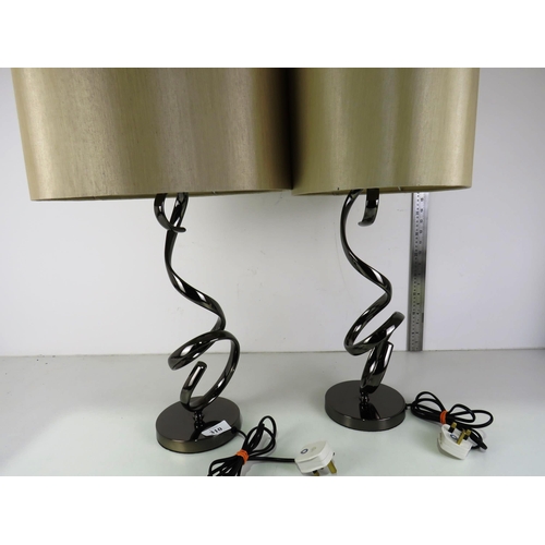 310 - 2 x TABLE LAMPS