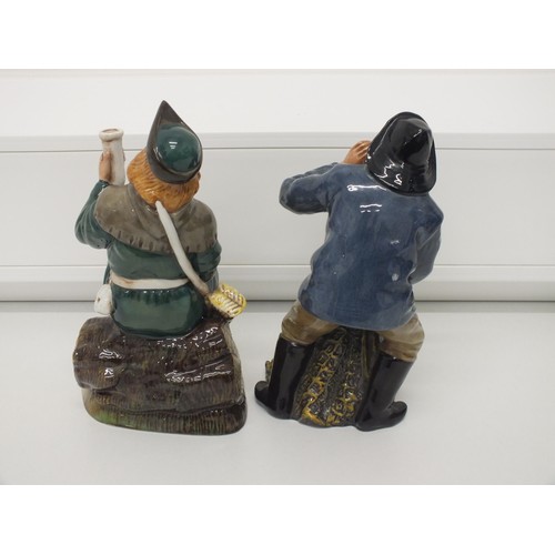 185 - 2 x ROYAL DOULTON FIGURES SEAR HARVEST HN 2257 ROBIN HOOD HN 2773