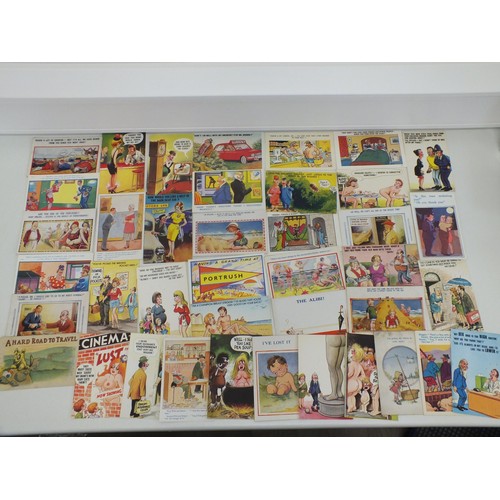 20 - 40 x VINTAGE COMICAL POSTCARDS