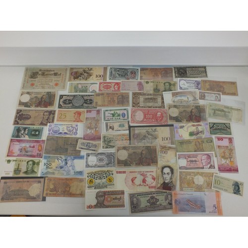 22 - 50 x VARIOUS ALL WORLD BANKNOTES