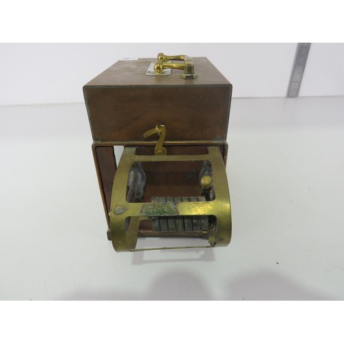 104 - ANTIQUE SHORT & MASON BAROGRAPH