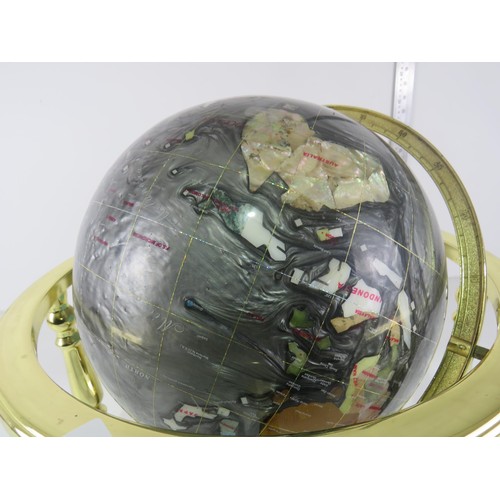 109 - LARGE MOTHER OF PEARL GLOBE