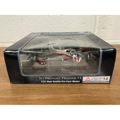 54 - SKY MAX JET PROVOST TRAINER T5 MODEL PLANE AND HELICOPTER -MODEL NUMBER SM7001