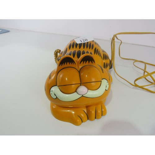 120 - NOVELTY GARFIELD CAT TELEPHONE