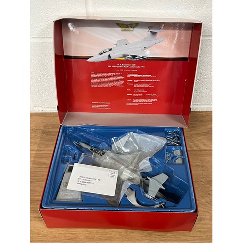 168 - CORGI H.S BUCCANEER S.2B LIMITED EDITION MODEL PLANE- MODEL NUMBER AA34105