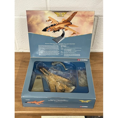 169 - CORGI PANAVIA TORNADO GR.1 ZA465- LIMITED EDITION MODEL PLANE- MODEL NUMBER  AA33602