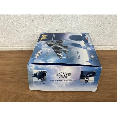 182 - CORGI HAWKER SIDDELEY AV-8A HARRIER US MARINE CORPS MODEL PLANE- MODEL NUMBER AA32403