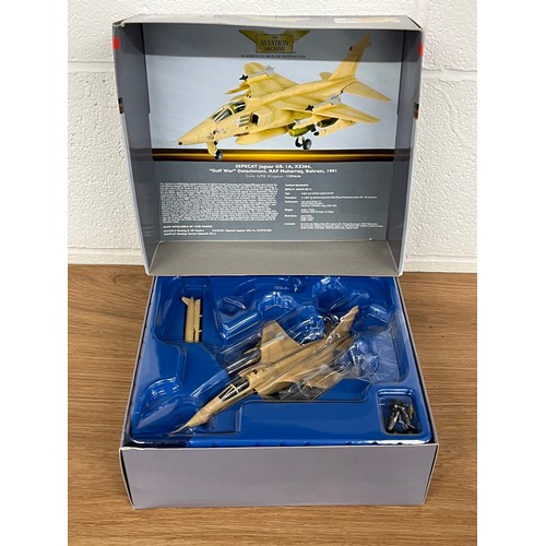 184 - CORGI SEPECAT JAGUAR GR.1 A XZ354 'GULF WAR' MODEL PLANE- MODEL NUMBER AA35402