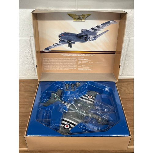 200 - CORGI THE SUEZ CRISIS, ENGLISH ELECTRIC CANBERRA B.MK.2 MODEL PLANE- MODEL NUMBER AA34701