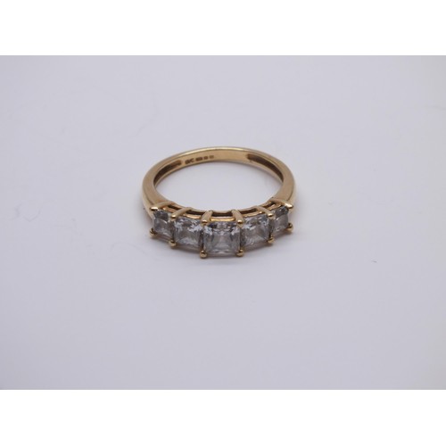 148A - 14ct GOLD CZ RING SIZE N, 2.7g
QVC 2004