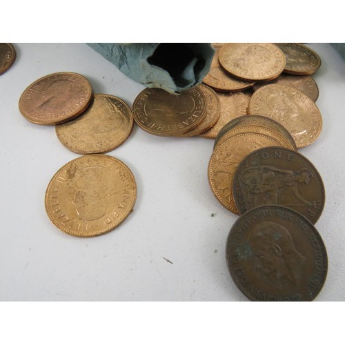 444B - SELECTION OF OLD COPPER COINAGE