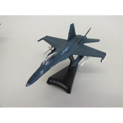 102 - FIVE DIECAST MODEL AIRPLANES