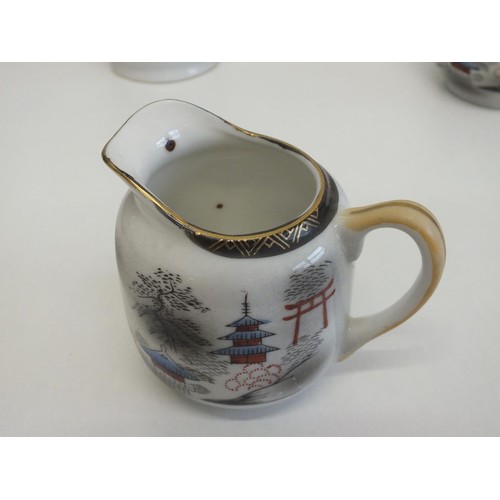 113 - ORIENTAL COFFEE POT SET