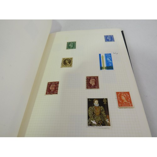 166 - BLUE ACADEMY STAMP ALBUM OF WORLD STAMPS