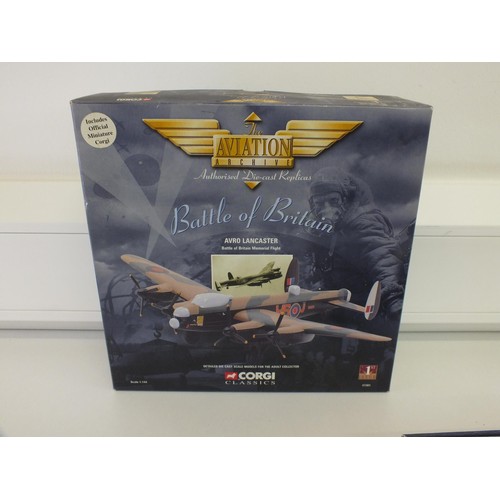 41 - CORGI 1ST ISSUE BATTLE OF BRITAIN AAVRO LANCASTER- BOXED