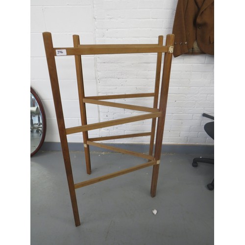 396 - CLOTHES HORSE (WOODEN)