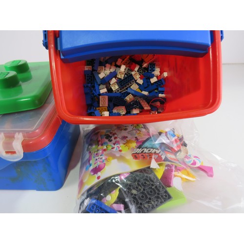 430 - LEGO BUCKET AND BOX OF LEGO