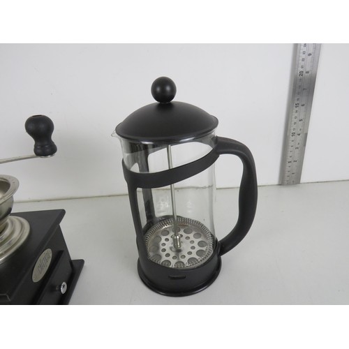 435 - 4 X CAFETIERES PLUS COFFEE GRINDER