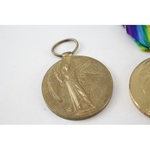 453 - WW1 Victory Medals x 3 inc Named 22390 Pte.  W. Whitaker H.L.I