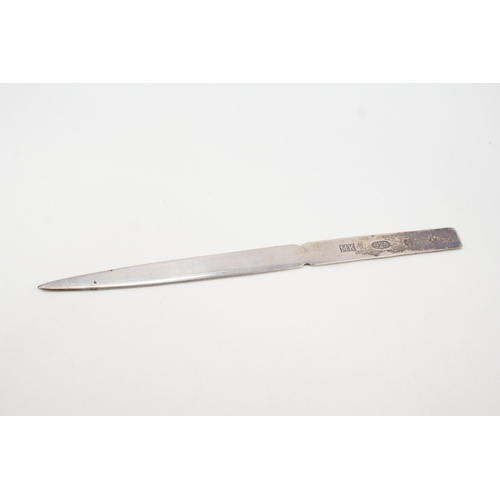 504 - Hallmarked 200 Millennium Birmingham Sterling Silver Letter Opener (37g)