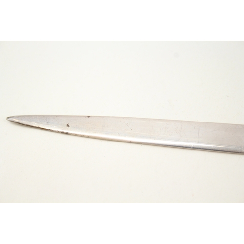 504 - Hallmarked 200 Millennium Birmingham Sterling Silver Letter Opener (37g)