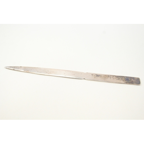 504 - Hallmarked 200 Millennium Birmingham Sterling Silver Letter Opener (37g)