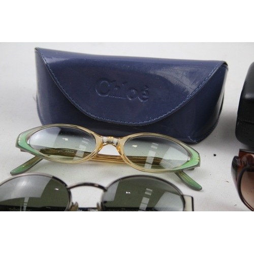 505 - Sunglasses Designer Glasses Inc Burberry, Chloe, Versace Etc x 5