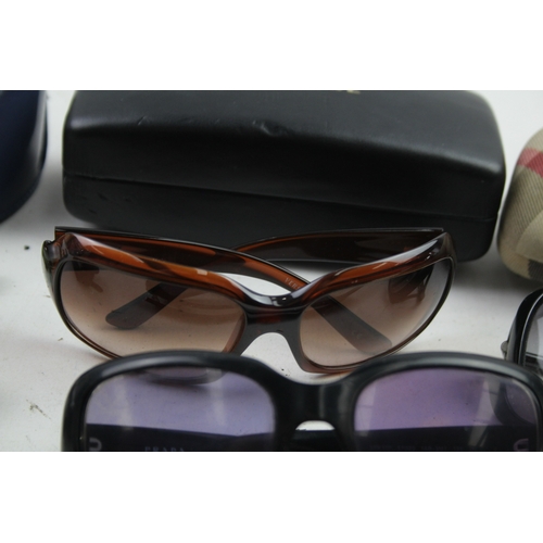 505 - Sunglasses Designer Glasses Inc Burberry, Chloe, Versace Etc x 5