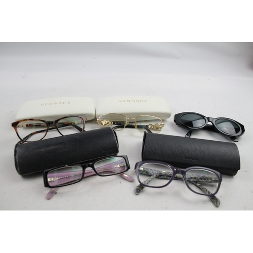 509 - Sunglasses Designer Glasses Inc Versace, Prada Etc x 5