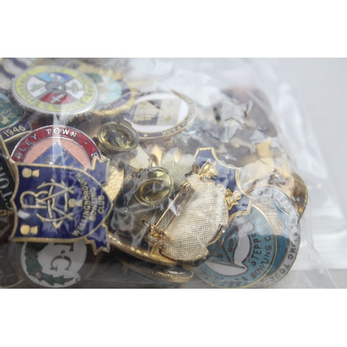 521 - 80 x Assorted BOWLING BADGES Inc Vintage, Enamel, Various Clubs Etc