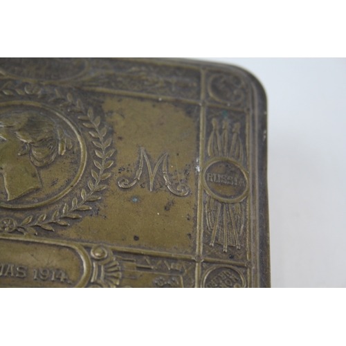 494 - WW1 1914 Princess Mary Christmas Tin