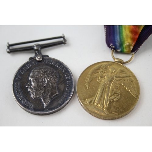 502 - WW1 Medal Pair, Named