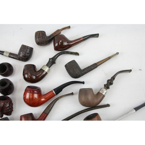 451 - Estate Pipe Job Lot Inc. Face Pipe Churchwarden Falcon M.F Carey Drycell Etc