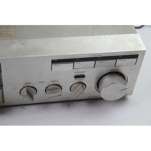 461 - Sony STR-VX2L Vintage Silver Hifi Amplifier FM Stereo FM-AM Receiver Amp Vintage