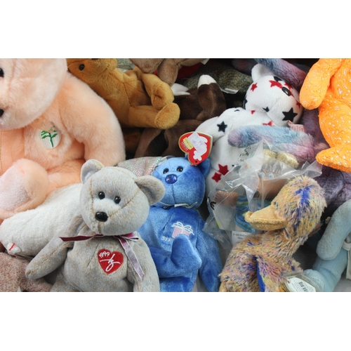 470 - Plush Soft Toys  Ty Beanie Babies SpongeBob Teddy Bears Teddies Assorted